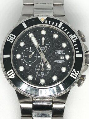Invicta Men's 18906 Master Of Ocean Pro Diver Chronograph 52mm 200M Black Watch